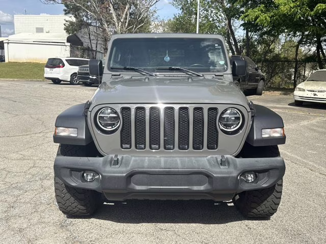 2021 Sting-Gray Clearcoat Jeep Wrangler 4X4 Convertible
