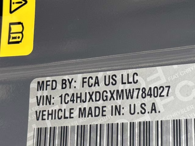 2021 Sting-Gray Clearcoat Jeep Wrangler 4X4 Convertible