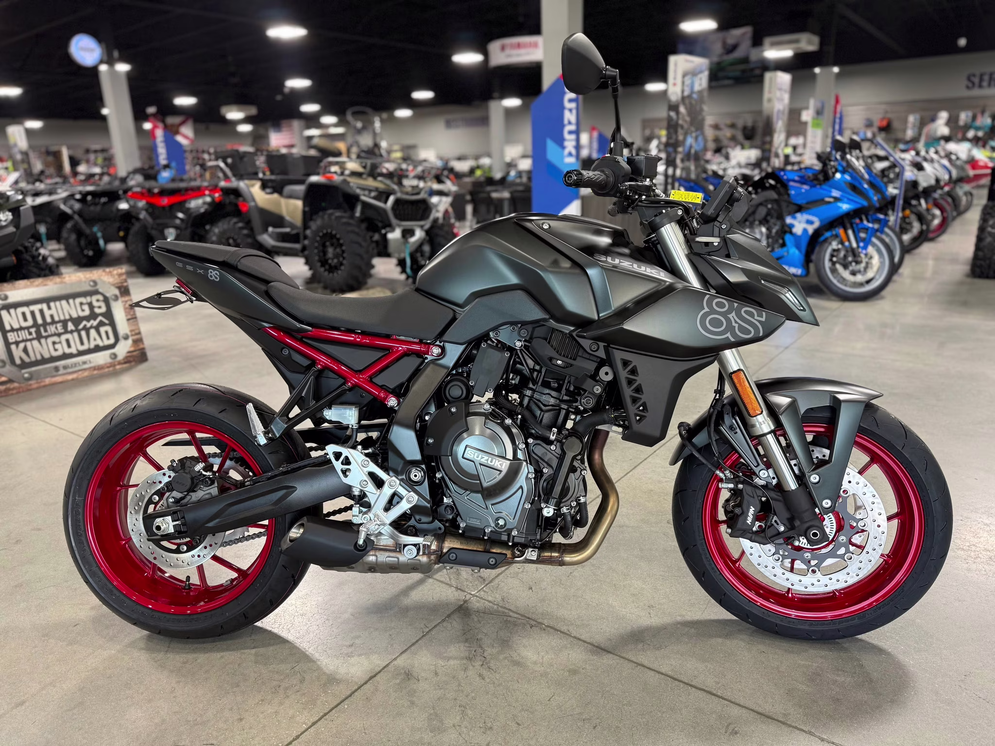 2025 Black Suzuki GSX 8S Motorcycle