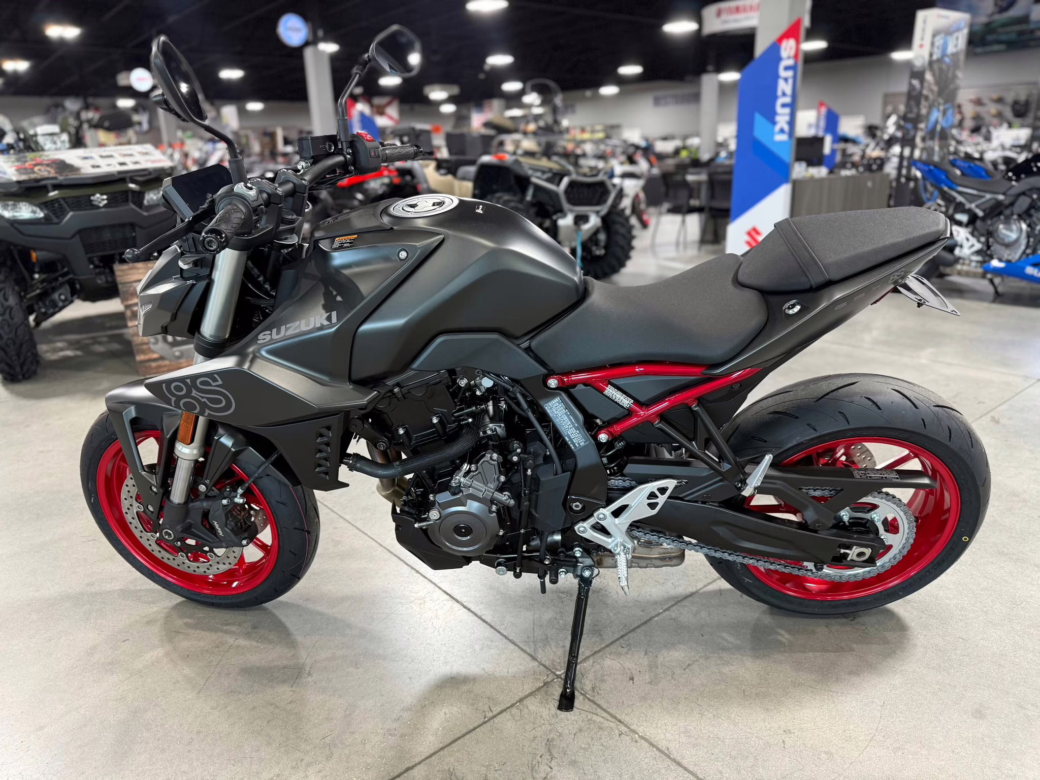 2025 Black Suzuki GSX 8S Motorcycle