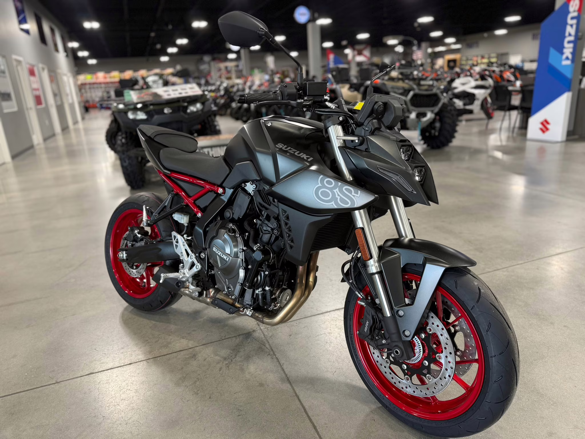 2025 Black Suzuki GSX 8S Motorcycle
