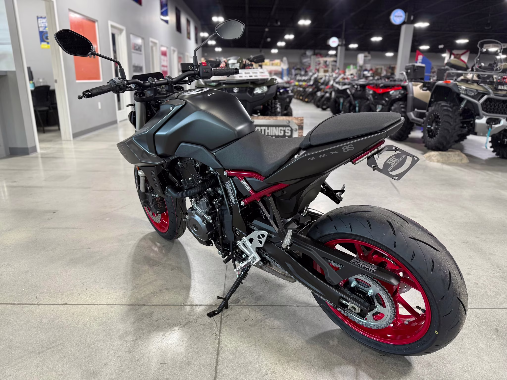 2025 Black Suzuki GSX 8S Motorcycle