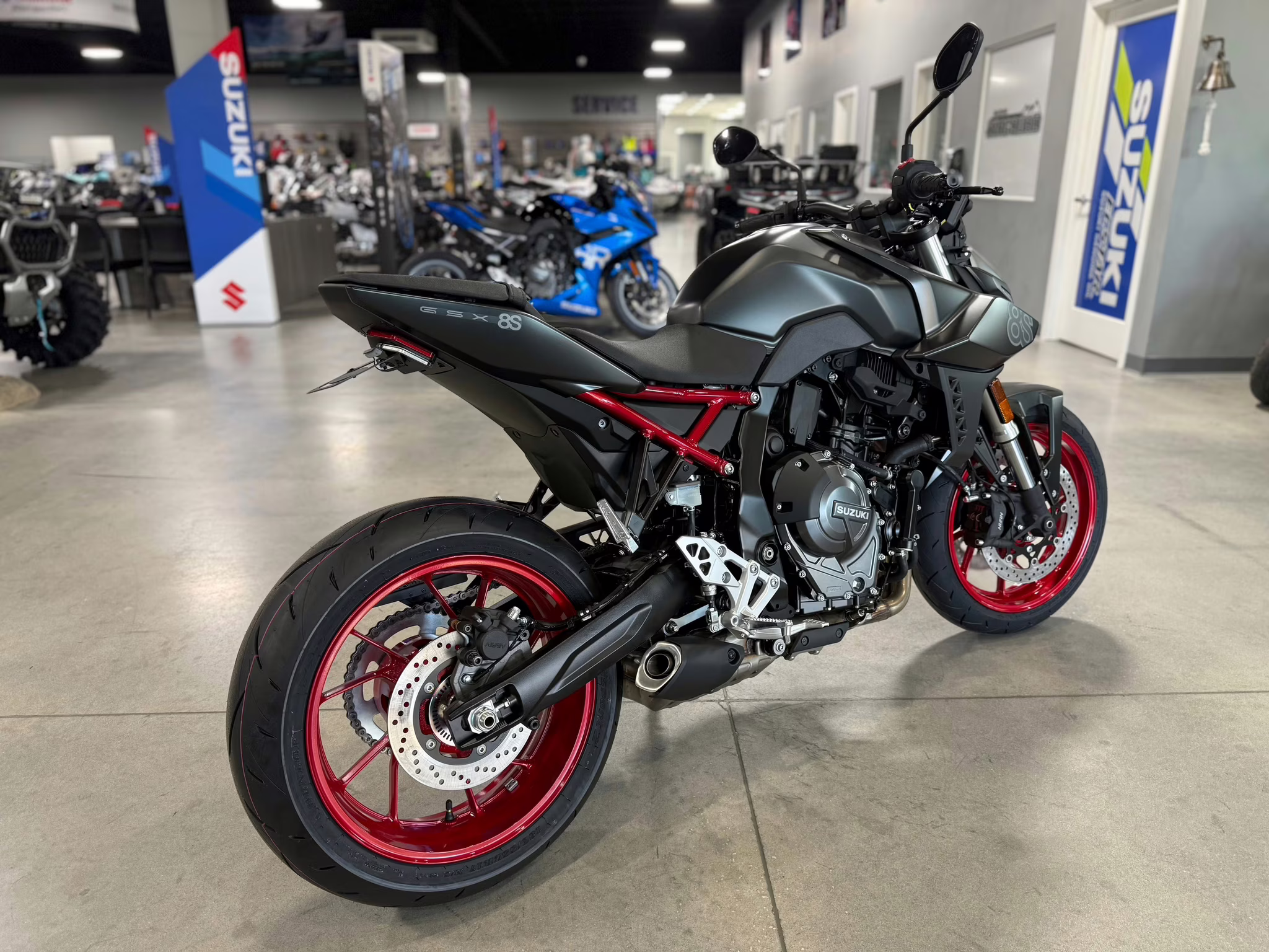 2025 Black Suzuki GSX 8S Motorcycle