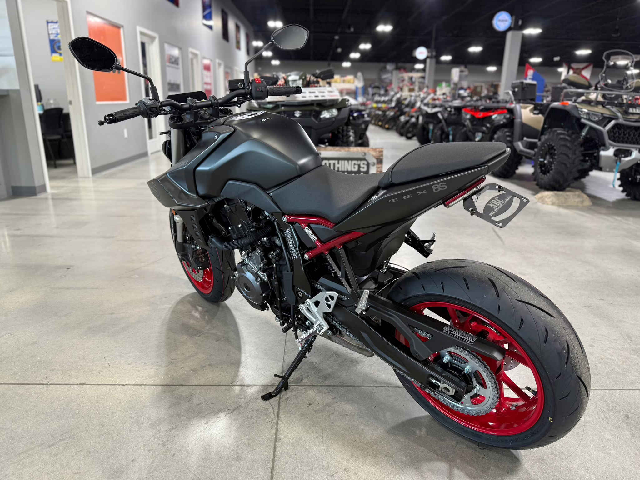 2025 Black Suzuki GSX 8S Motorcycle