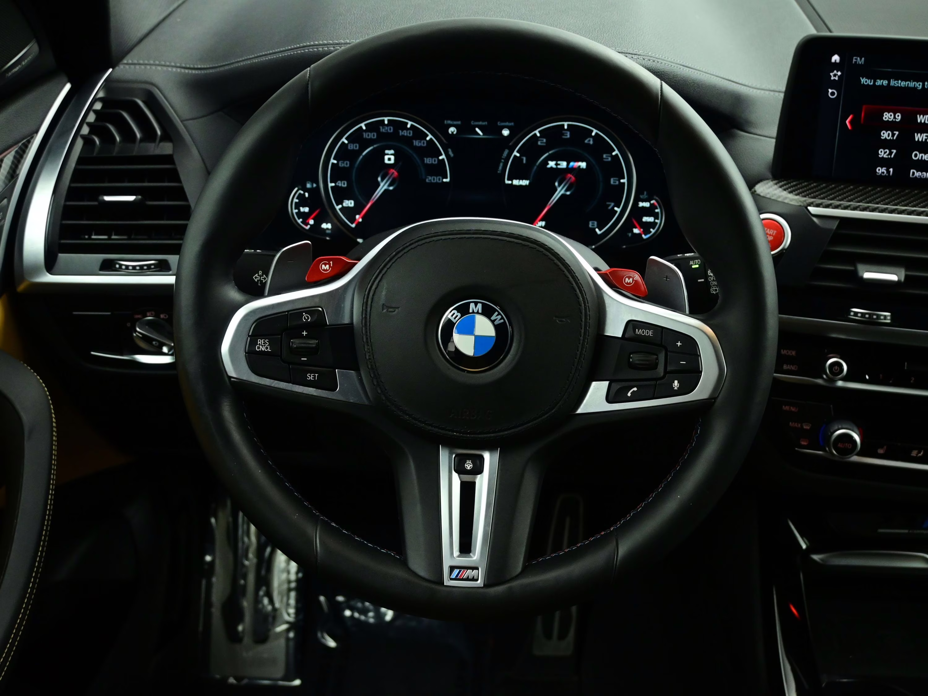 2020 Black Sapphire Metallic BMW X3 M Competition AWD SUV