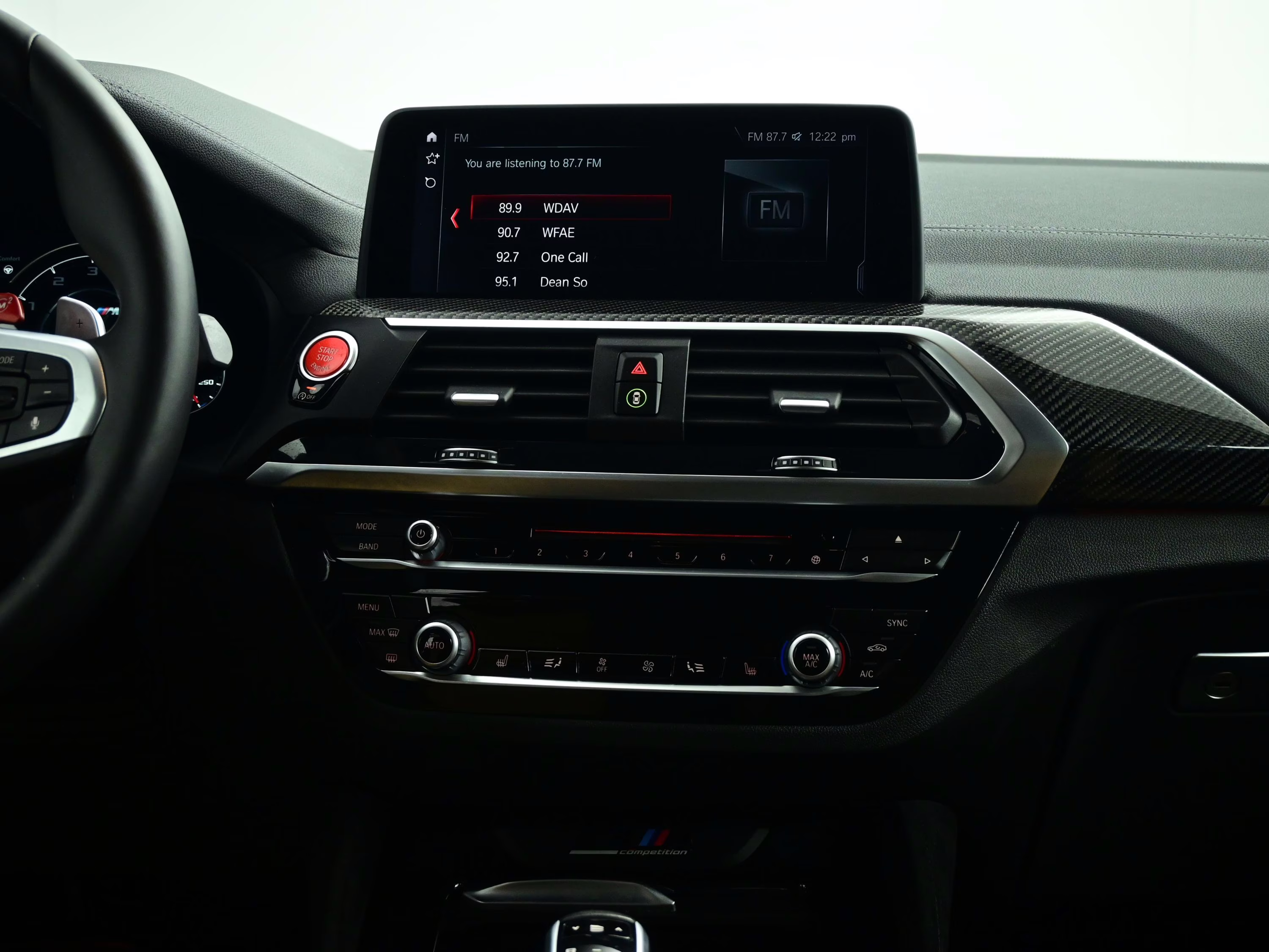 2020 Black Sapphire Metallic BMW X3 M Competition AWD SUV