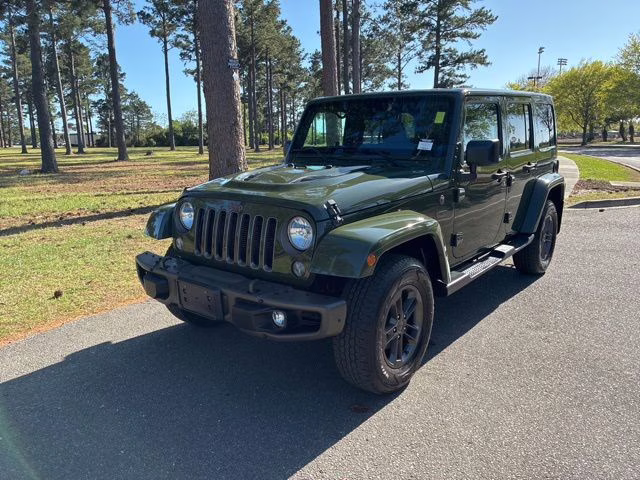 2016 Sarge Green Jeep Wrangler Unlimited Sahara 4X4 SUV