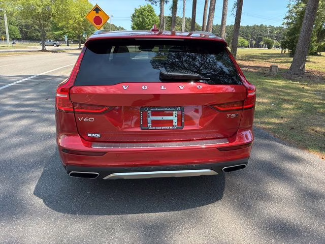 2020 Fusion Red Metallic Volvo V60 Cross Country T5 AWD Crossover