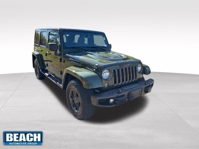 2016 Sarge Green Jeep Wrangler Unlimited Sahara 4X4 SUV
