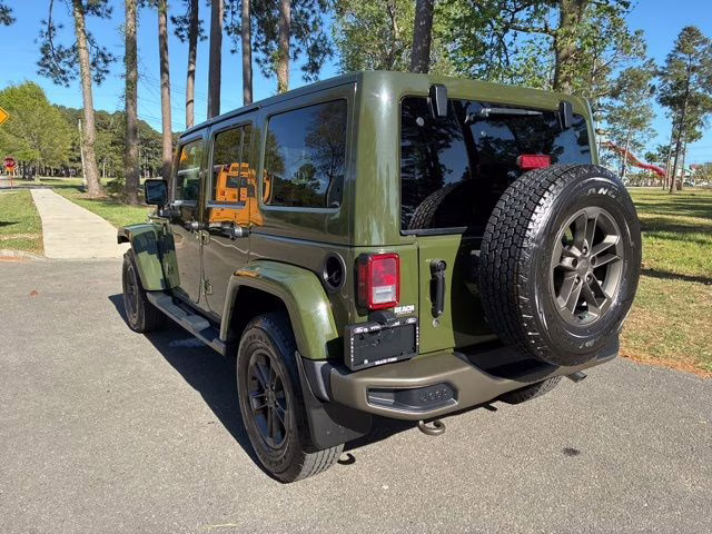 2016 Sarge Green Jeep Wrangler Unlimited Sahara 4X4 SUV