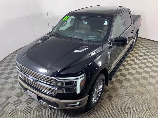 2025 Agate Black Metallic Ford F-150 King Ranch 4X4 Truck