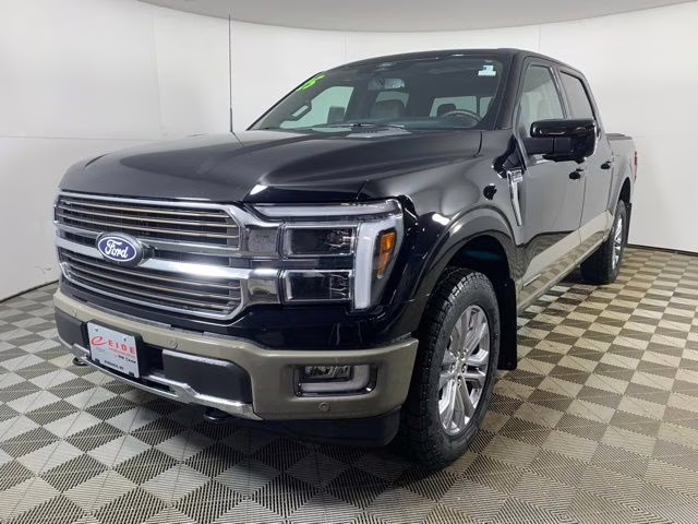 2025 Agate Black Metallic Ford F-150 King Ranch 4X4 Truck