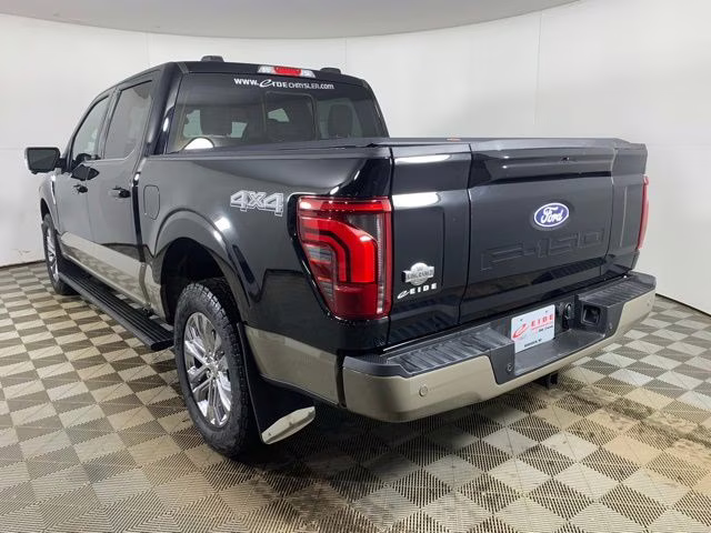 2025 Agate Black Metallic Ford F-150 King Ranch 4X4 Truck