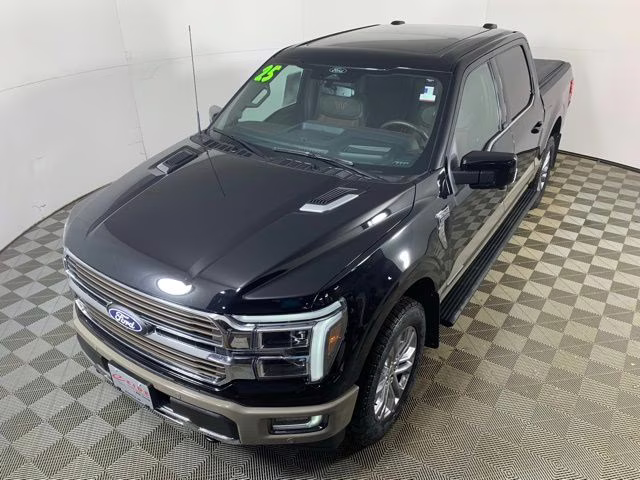 2025 Agate Black Metallic Ford F-150 King Ranch 4X4 Truck