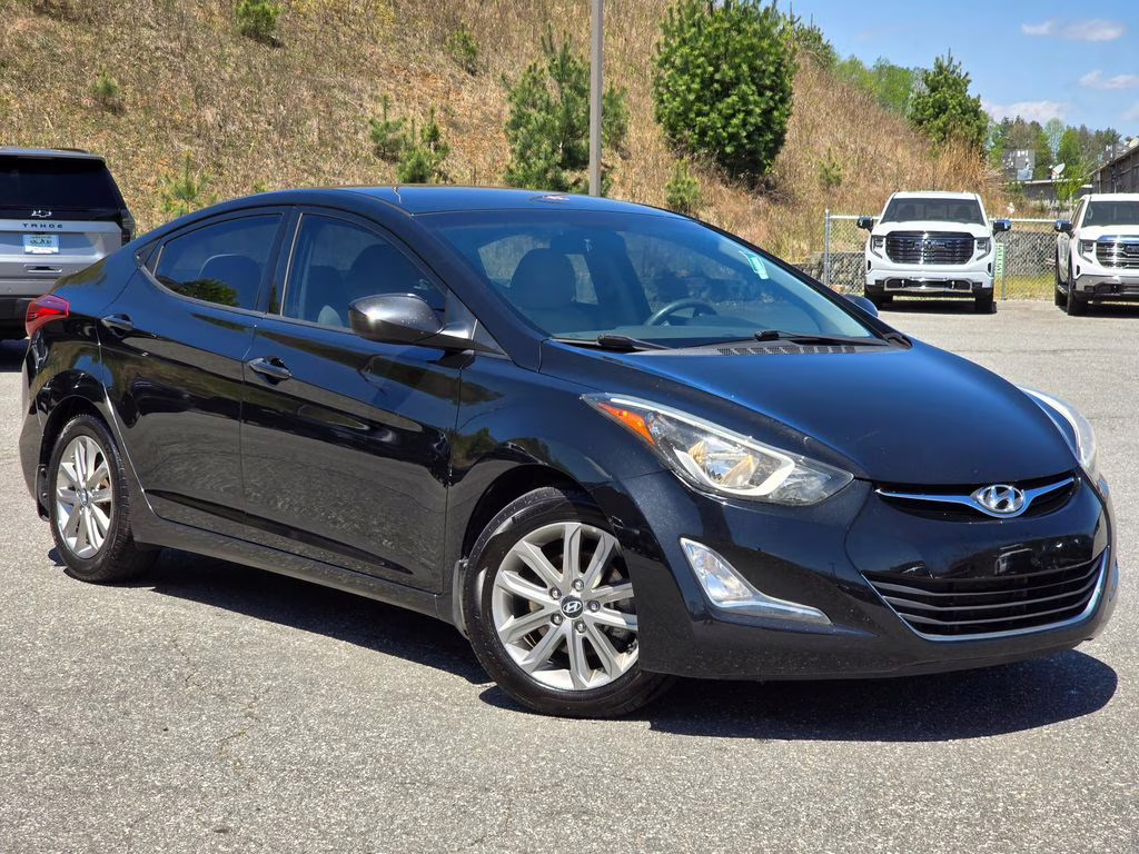 2016 Phantom Black Hyundai Elantra SE FWD Sedan