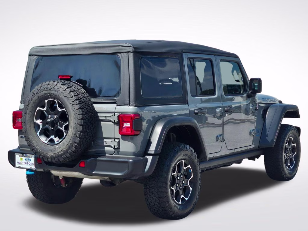 2023 Sting-Gray Clearcoat Jeep Wrangler Rubicon 4xe 4X4 SUV