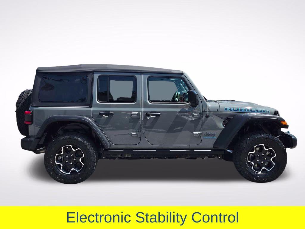 2023 Sting-Gray Clearcoat Jeep Wrangler Rubicon 4xe 4X4 SUV