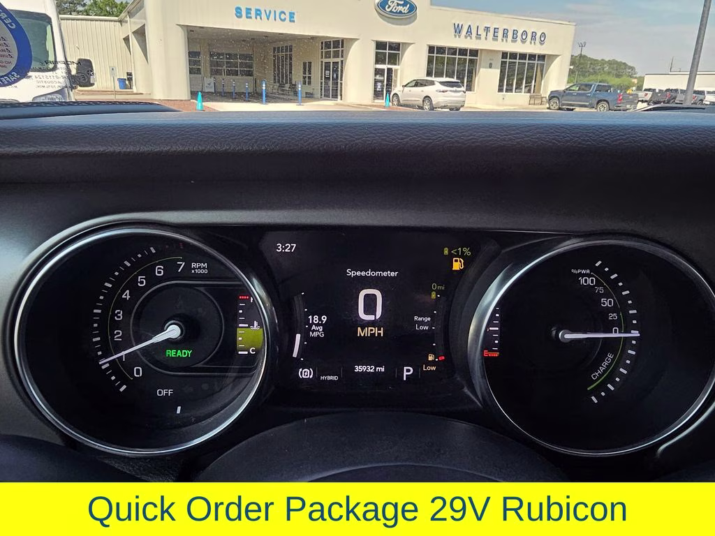 2023 Sting-Gray Clearcoat Jeep Wrangler Rubicon 4xe 4X4 SUV