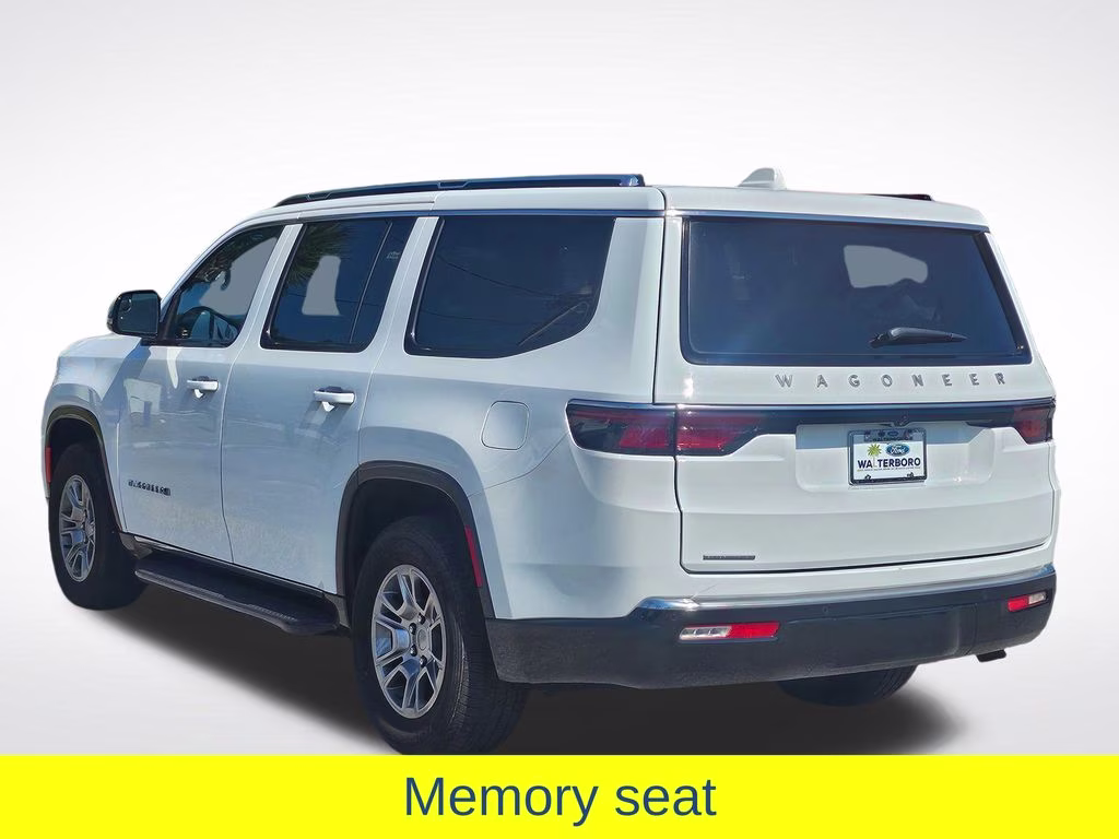 2023 Bright White Clearcoat Jeep Wagoneer Base 4X4 SUV