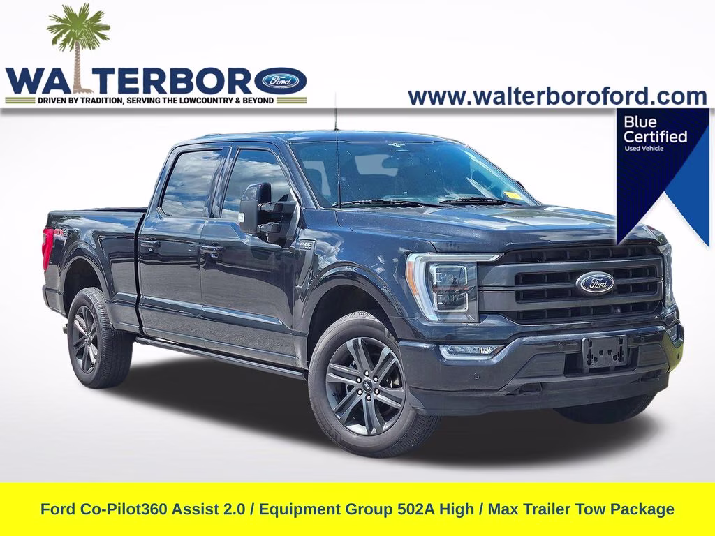 2023 Black Metallic Ford F-150 Lariat 4X4 Truck