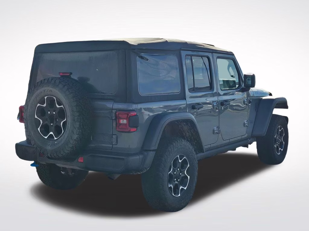 2023 Sting-Gray Clearcoat Jeep Wrangler Rubicon 4xe 4X4 SUV
