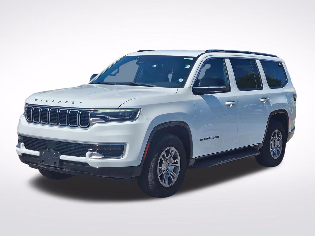 2023 Bright White Clearcoat Jeep Wagoneer Base 4X4 SUV