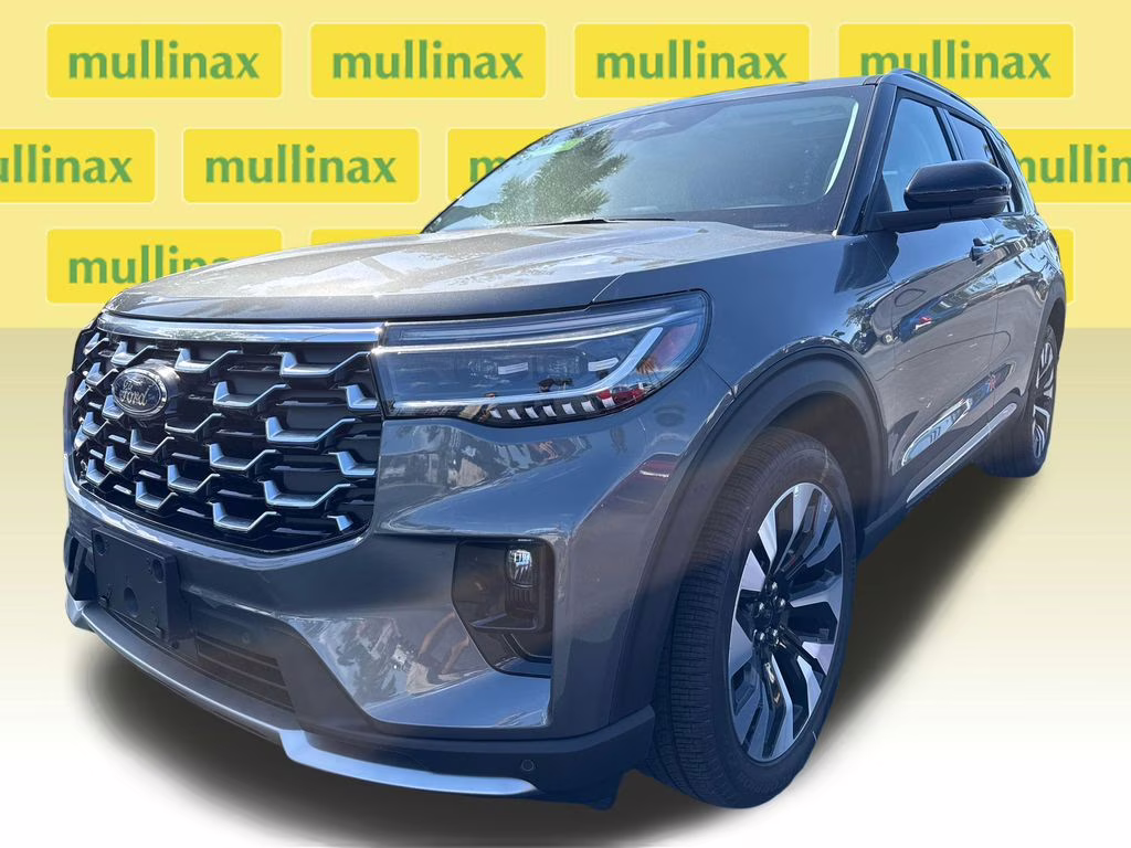2026 Carbonized Gray Metallic Ford Explorer Platinum 4X4 SUV