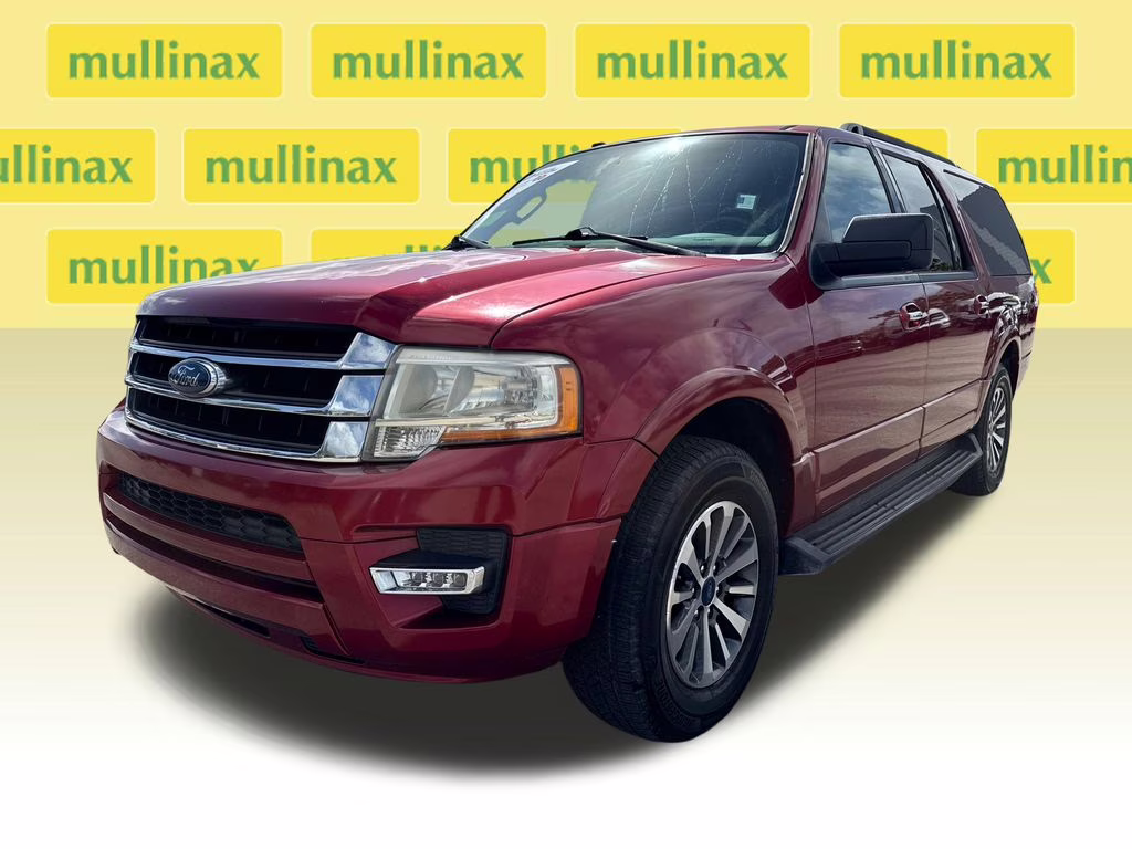 2017 Ruby Red Metallic Tinted Clearcoat Ford Expedition EL XLT RWD SUV
