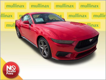 2026 Race Red Ford Mustang EcoBoost RWD Coupe