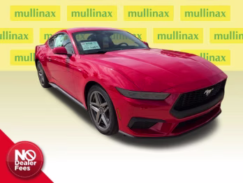 2026 Race Red Ford Mustang EcoBoost RWD Coupe