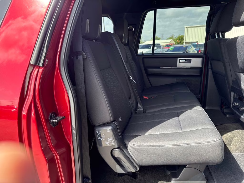 2017 Ruby Red Metallic Tinted Clearcoat Ford Expedition EL XLT RWD SUV