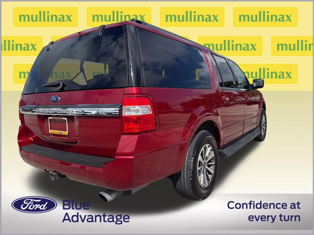 2017 Ruby Red Metallic Tinted Clearcoat Ford Expedition EL XLT RWD SUV