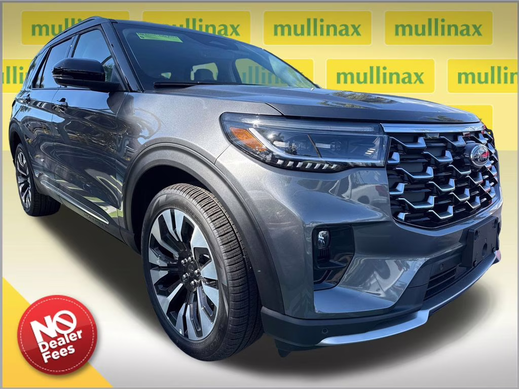 2026 Carbonized Gray Metallic Ford Explorer Platinum 4X4 SUV