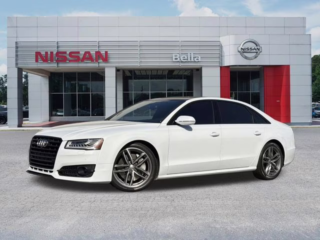 2017 Glacier White Audi A8 L 3.0T AWD Sedan