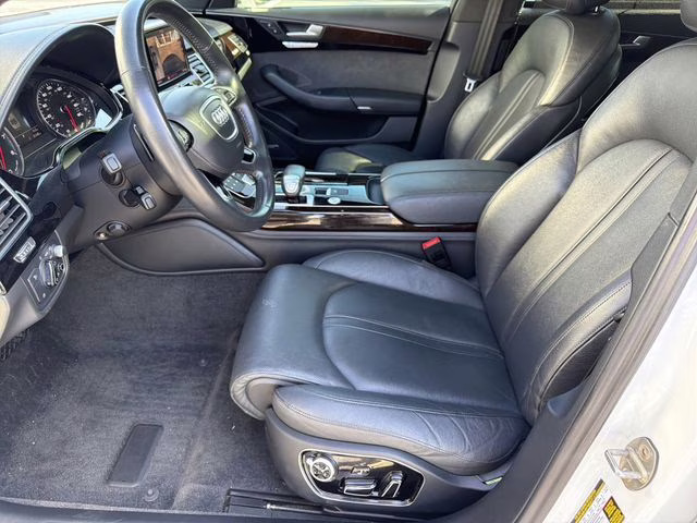 2017 Glacier White Audi A8 L 3.0T AWD Sedan