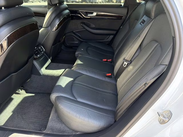 2017 Glacier White Audi A8 L 3.0T AWD Sedan