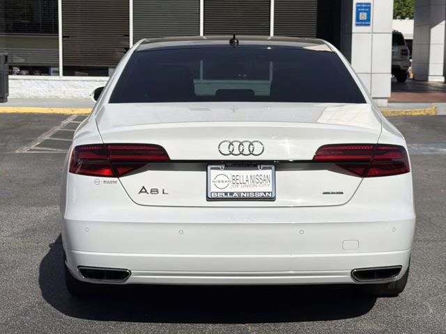 2017 Glacier White Audi A8 L 3.0T AWD Sedan
