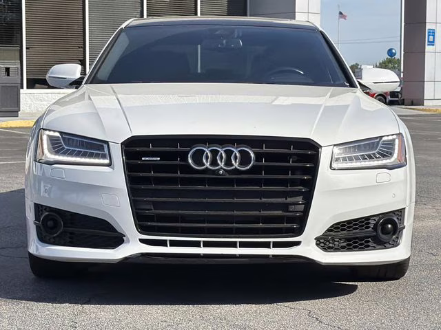 2017 Glacier White Audi A8 L 3.0T AWD Sedan