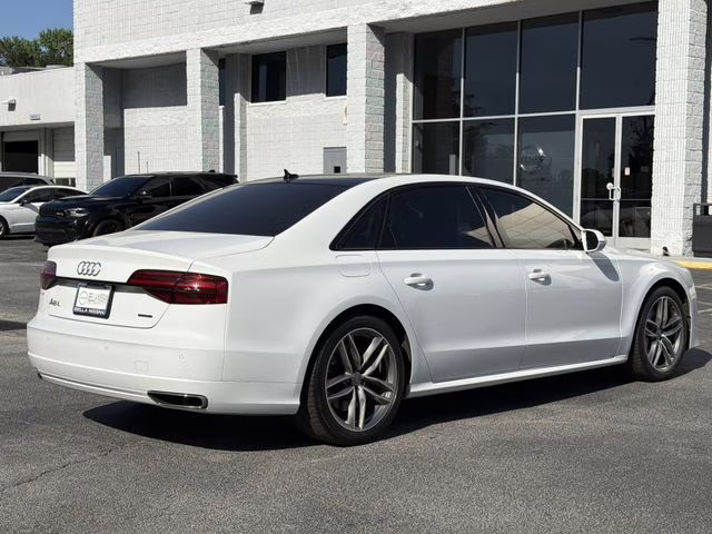 2017 Glacier White Audi A8 L 3.0T AWD Sedan