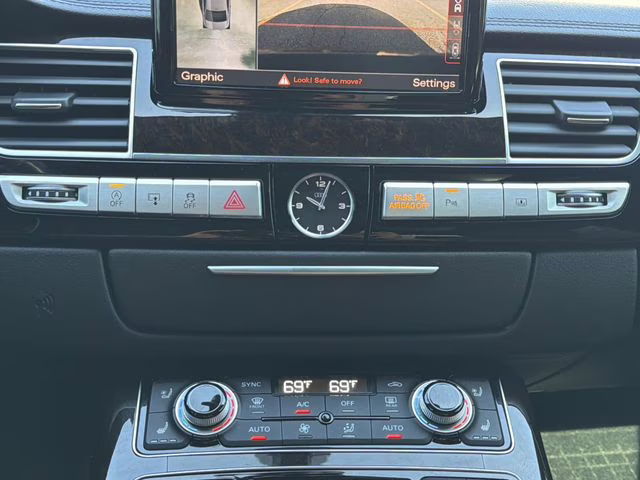 2017 Glacier White Audi A8 L 3.0T AWD Sedan