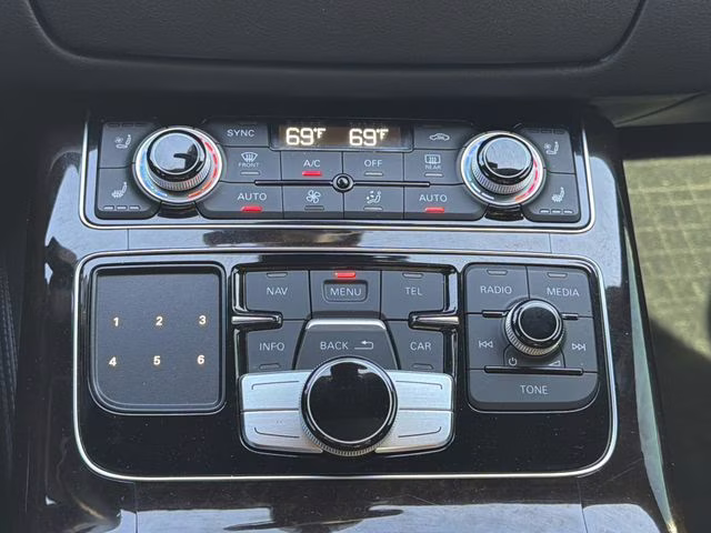 2017 Glacier White Audi A8 L 3.0T AWD Sedan