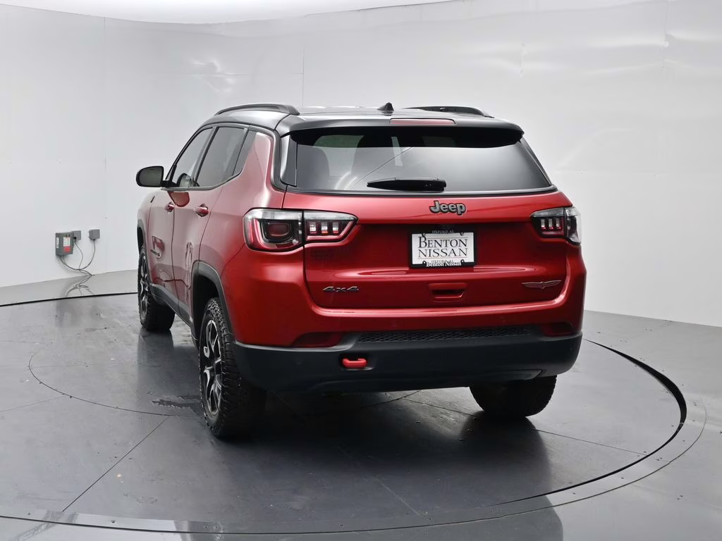 2025 Red Hot Pearlcoat Jeep Compass Trailhawk 4X4 SUV