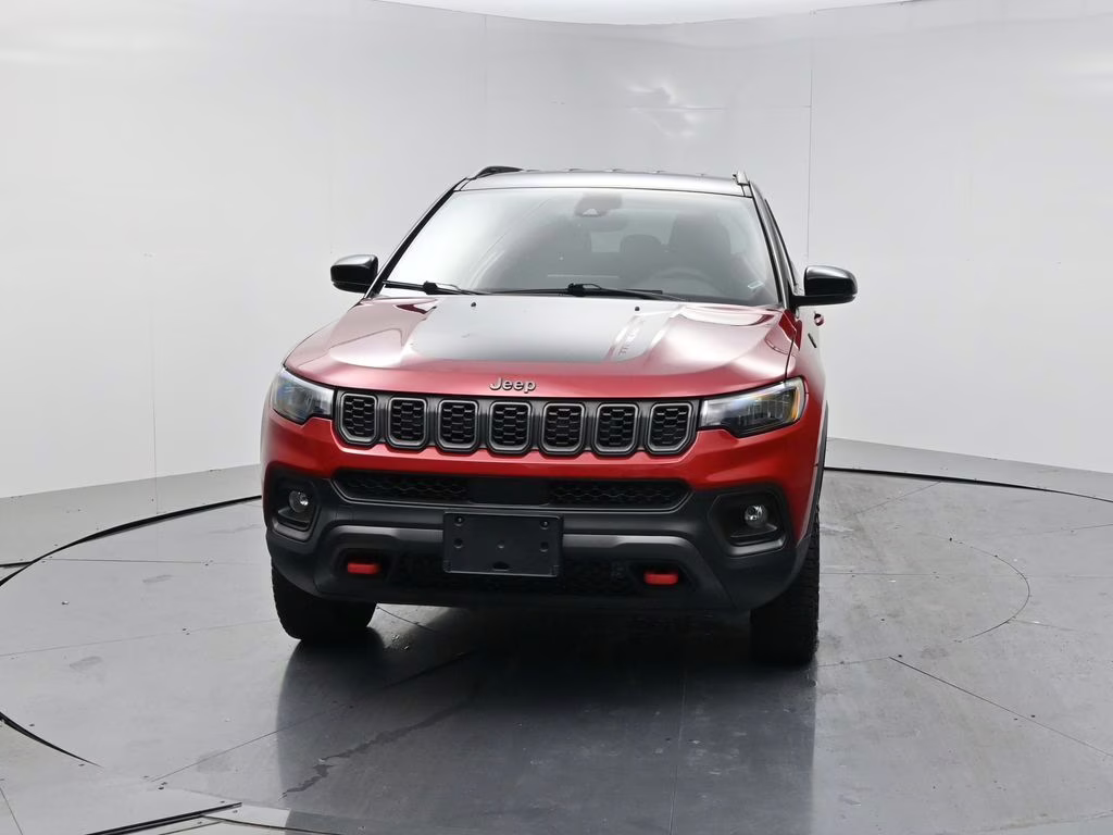 2025 Red Hot Pearlcoat Jeep Compass Trailhawk 4X4 SUV