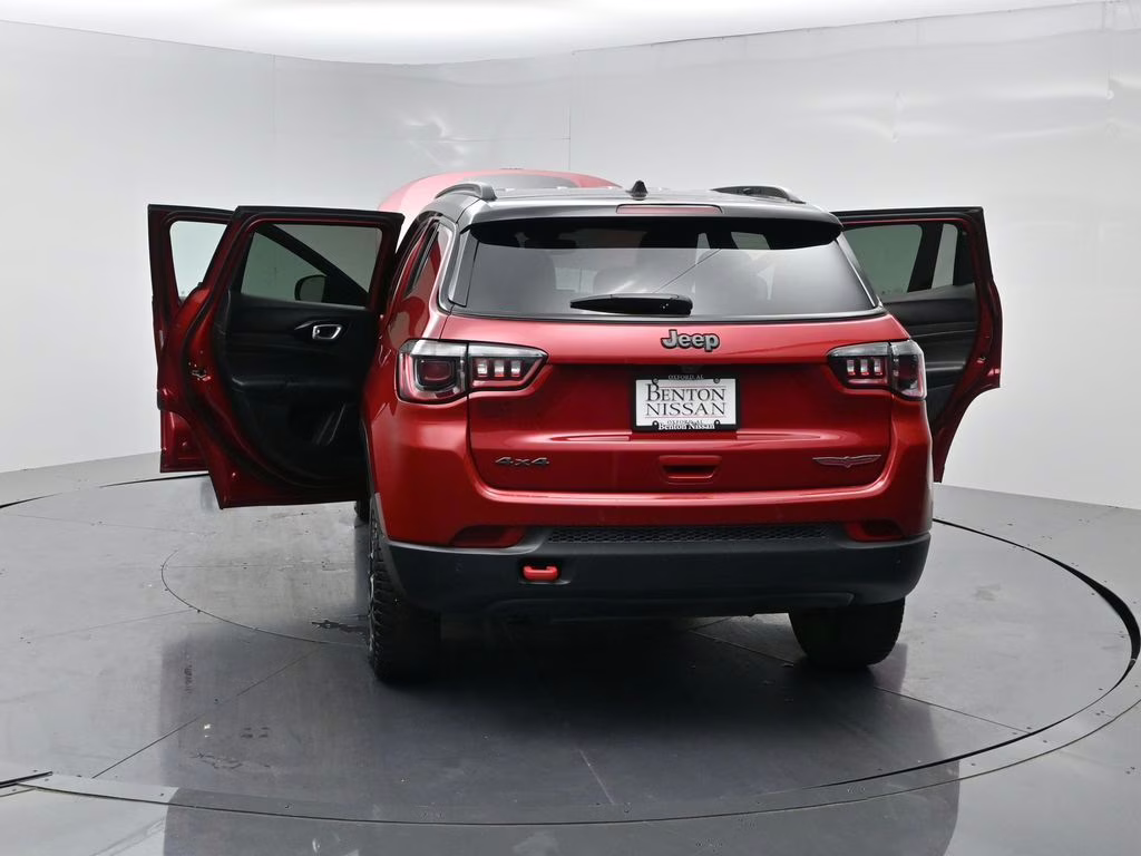 2025 Red Hot Pearlcoat Jeep Compass Trailhawk 4X4 SUV