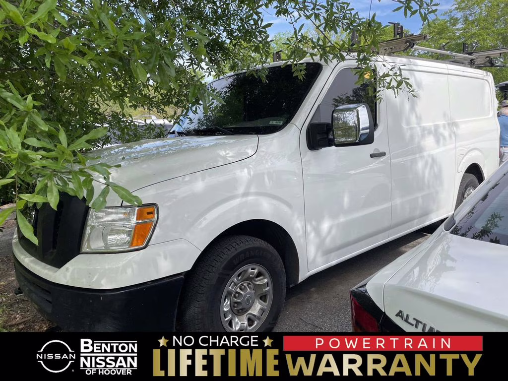 2020 Glacier White Nissan NV2500 HD SV RWD Van