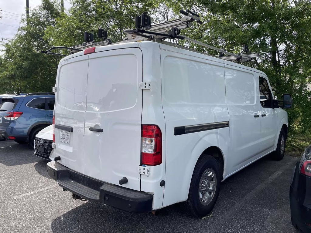 2020 Glacier White Nissan NV2500 HD SV RWD Van