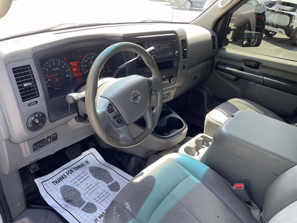 2020 Glacier White Nissan NV2500 HD SV RWD Van