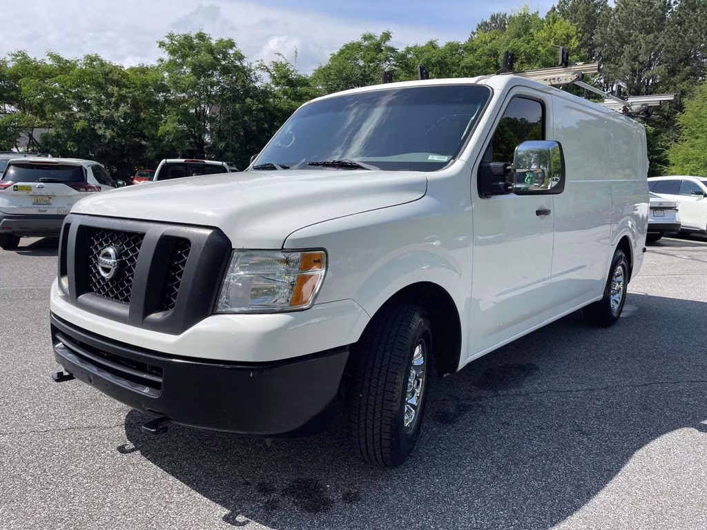 2020 Glacier White Nissan NV2500 HD SV RWD Van
