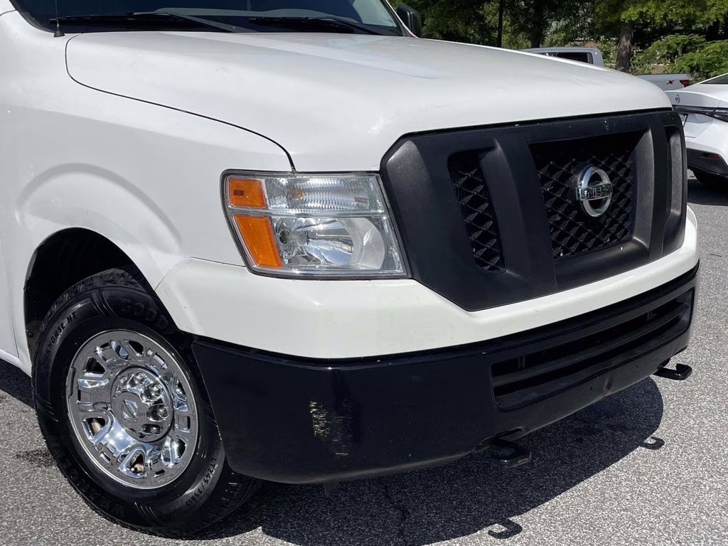 2020 Glacier White Nissan NV2500 HD SV RWD Van