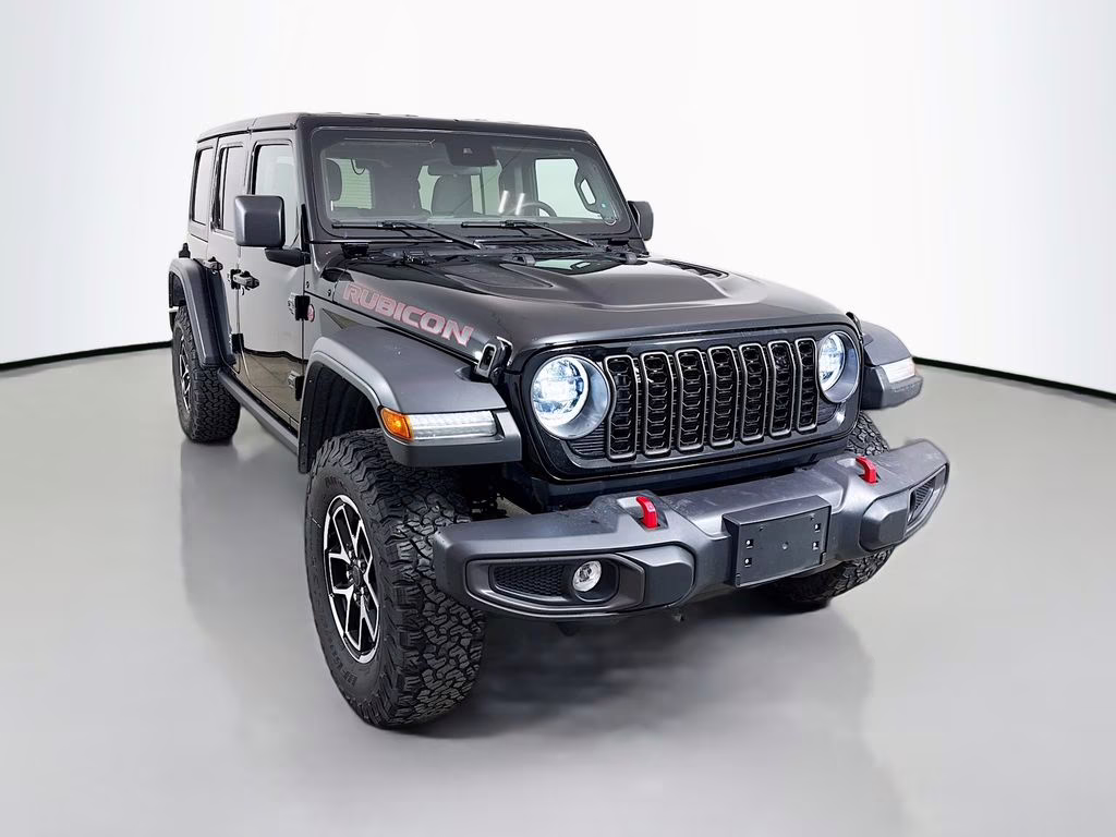 2024 Black Clearcoat Jeep Wrangler Rubicon 4X4 SUV